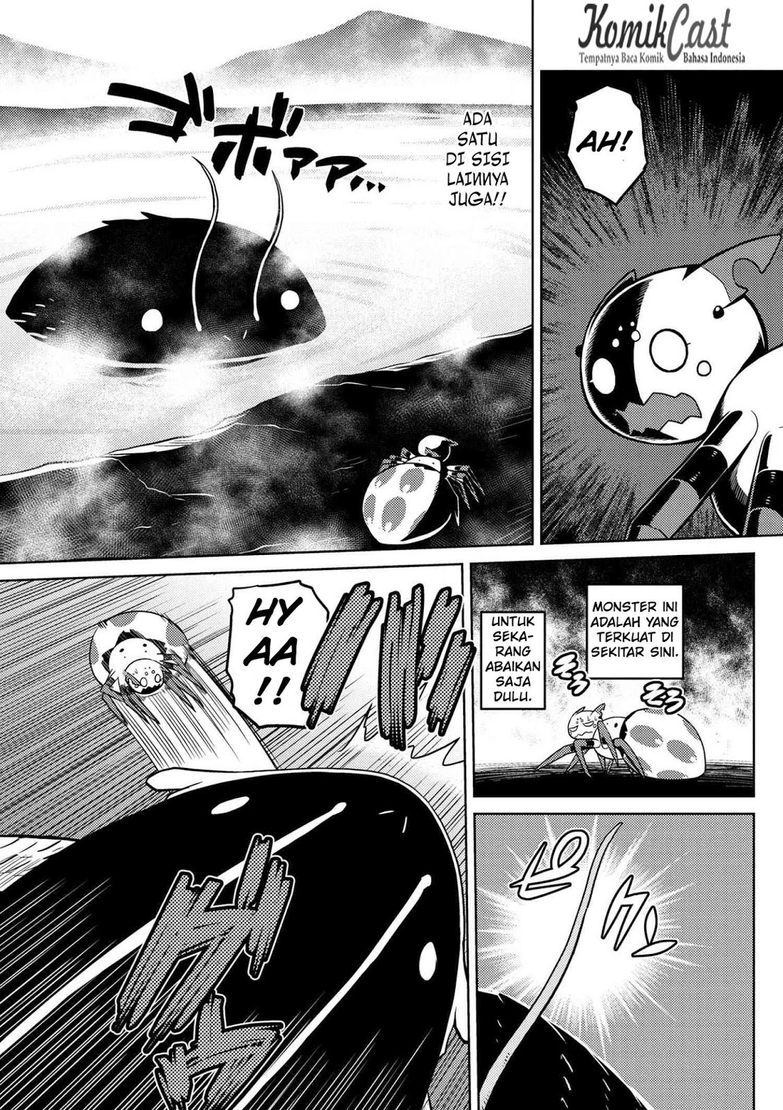 Kumo desu ga, Nani Ka? Chapter 16.1 Bahasa Indonesia